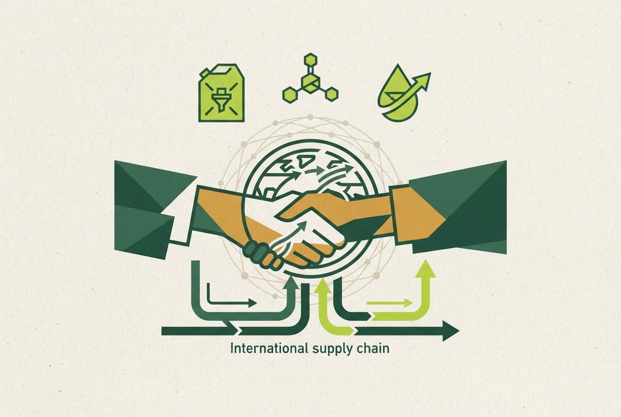 Biofuels Partners and Jianglan sign UCO, HVO and SAF collaboration agreement